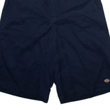 DICKIES Mens Casual Shorts Blue Relaxed XS W26