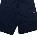 DICKIES Mens Casual Shorts Blue Relaxed XS W26
