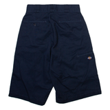 DICKIES Mens Casual Shorts Blue Relaxed XS W26