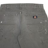 DICKIES Carpenter Mens Workwear Shorts Grey M W32