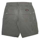 DICKIES Carpenter Mens Workwear Shorts Grey M W32