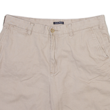 NAUTICA Mens Casual Shorts Beige Relaxed L W36