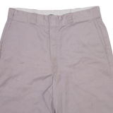 DICKIES Mens Workwear Shorts Beige Relaxed M W34