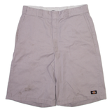 DICKIES Mens Workwear Shorts Beige Relaxed M W34