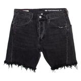 LEVI'S Big E Mens Denim Shorts Grey M W30