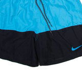 NIKE Mens Casual Shorts Blue Colourblock S W26