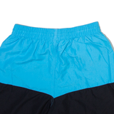 NIKE Mens Casual Shorts Blue Colourblock S W26