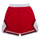 ADIDAS Chicago Bulls Mens Sports Shorts Red L W28