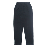 VERSACE Womens Snow Pants Black Skinny L W26 L31