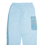 ELDER Womens Track Pants Blue Tapered M W28 L30