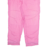 Womens Track Pants Pink Straight L W32 L29