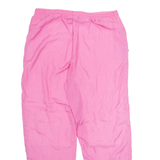 Womens Track Pants Pink Straight L W32 L29