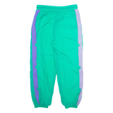 SUN-SET Mens Track Pants Green Tapered M W32 L27