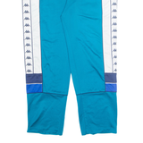 KAPPA Womens Sweatpants Blue Straight L W38 L27