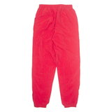 ROSSIGNOL Mens Track Pants Red Tapered XL W28 L34