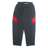 ODO Mens Track Pants Black Straight XL W30 L33