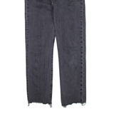 LEVI'S 501 Jeans Womens Black Regular Straight W24 L26