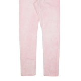 LEVI'S 512 Jeans Womens Pink Slim Tapered W31 L32