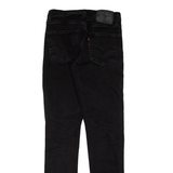 LEVI'S 511 Jeans Womens Black Slim Straight W26 L32