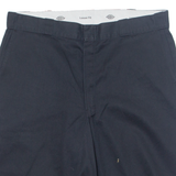 DICKIES Loose Fit Mens Workwear Shorts Blue XL W40