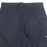 DICKIES Loose Fit Mens Workwear Shorts Blue XL W40