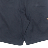 DICKIES Loose Fit Mens Workwear Shorts Blue XL W40