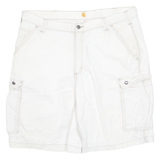 CARHARTT Cargo Style Mens Workwear Shorts White XL W38