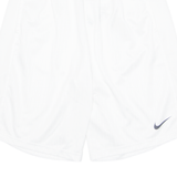 NIKE Mens Sports Shorts White Relaxed M W28