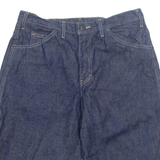 DICKIES Denim Mens Workwear Shorts Blue M W32