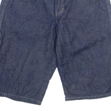 DICKIES Denim Mens Workwear Shorts Blue M W32