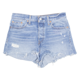 LEVI'S Cut Off Womens Denim Shorts Blue M W29