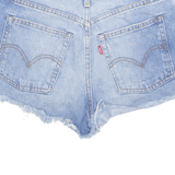 LEVI'S Cut Off Womens Denim Shorts Blue M W29