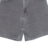 LEVI'S Orange Tab High Waist Womens Denim Shorts Black L W32