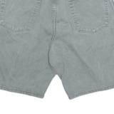 WRANGLER Mens Denim Shorts Grey L W36