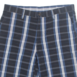 DICKIES Mens Chino Shorts Black Check L W36