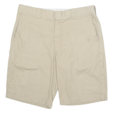 DICKIES FLEX Mens Workwear Shorts Beige L W36