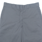 DICKIES Loose Fit Mens Workwear Shorts Grey L W35