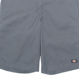 DICKIES Loose Fit Mens Workwear Shorts Grey L W35