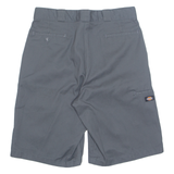 DICKIES Loose Fit Mens Workwear Shorts Grey L W35