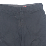 DICKIES FLEX Mens Workwear Shorts Blue L W36