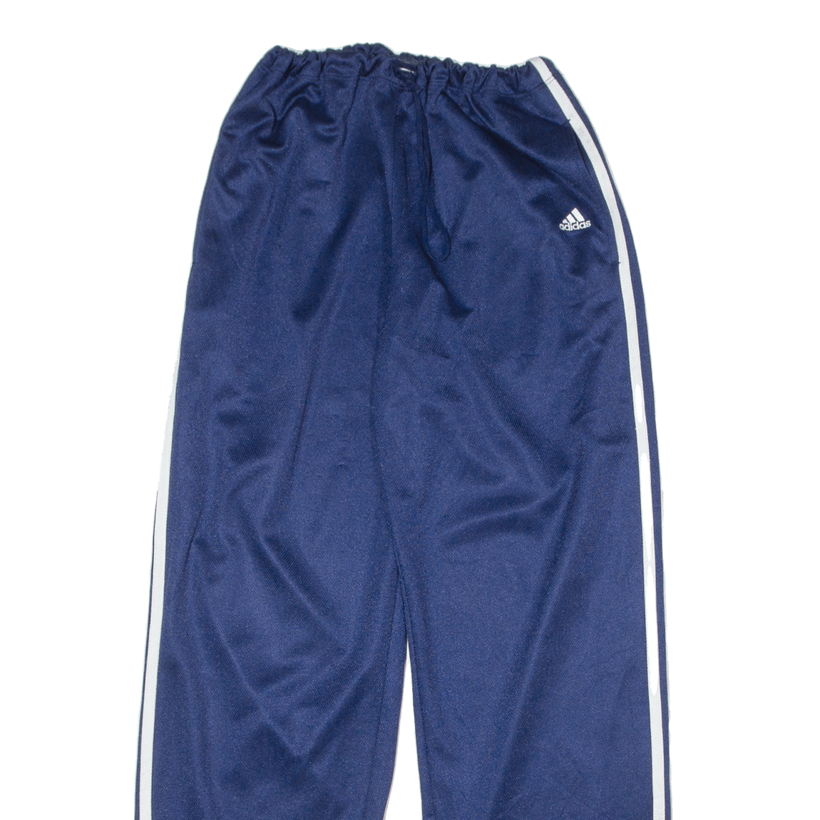 ADIDAS Mens Track Pants Blue Straight L W26 L28