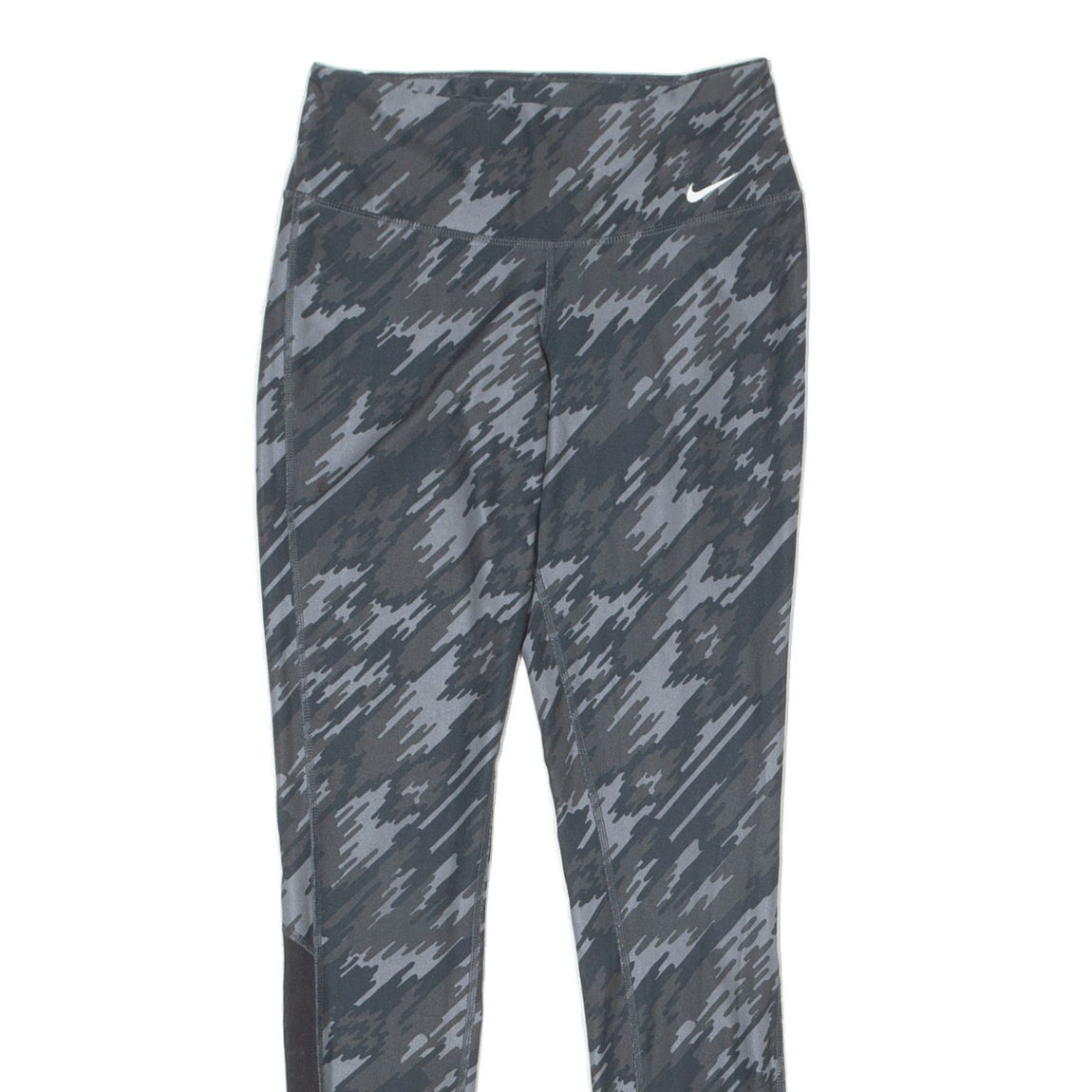 NIKE Camouflage Activewear Womens Leggings Grey Skinny XS W22 L27