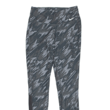 NIKE Camouflage Activewear Womens Leggings Grey Skinny XS W22 L27