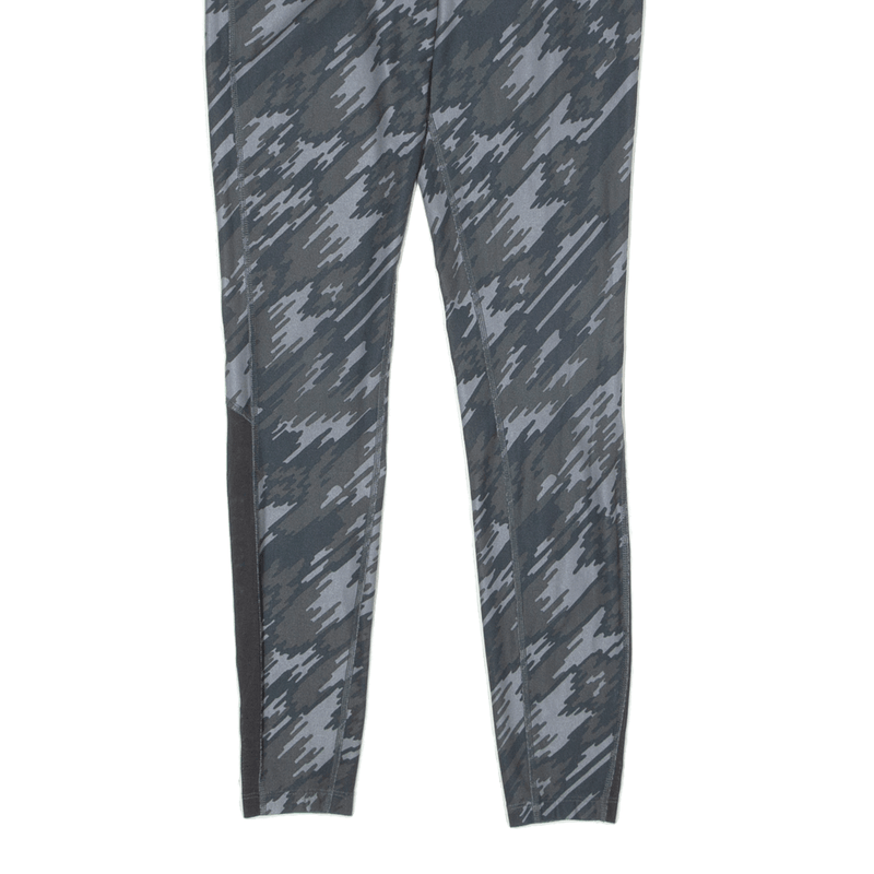 NIKE Camouflage Activewear Womens Leggings Grey Skinny XS W22 L27