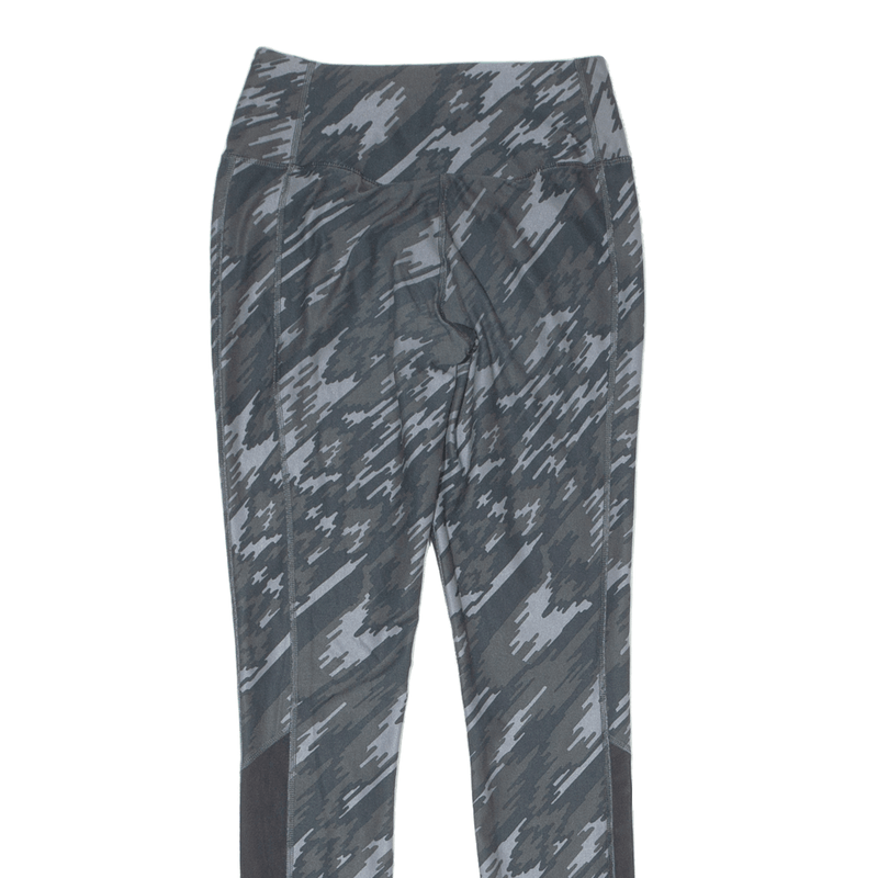 NIKE Camouflage Activewear Womens Leggings Grey Skinny XS W22 L27