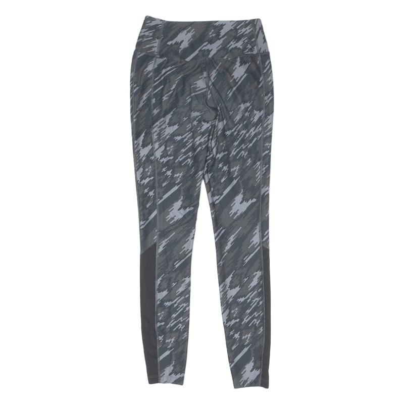 NIKE Camouflage Activewear Womens Leggings Grey Skinny XS W22 L27