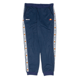 ELLESSE Womens Joggers Blue Straight UK 12 W30 L28
