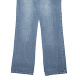 DRIVER Distressed Womens Jeans Blue Relaxed Bootcut Stone Wash W31 L32