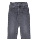LEVI'S Middy BIG E Womens Jeans Grey Regular Straight W25 L31