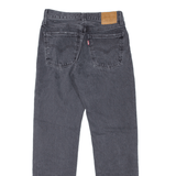 LEVI'S Middy BIG E Womens Jeans Grey Regular Straight W25 L31